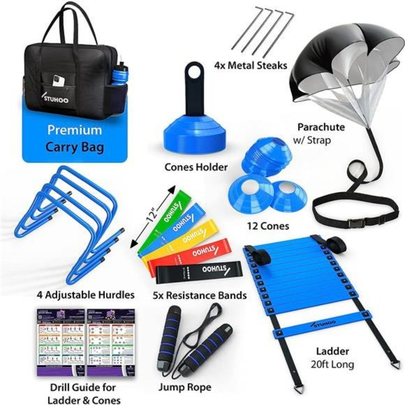 Agility Training Equipment Set | Soccer Training Equipment for Kids - Picture 3 of 6